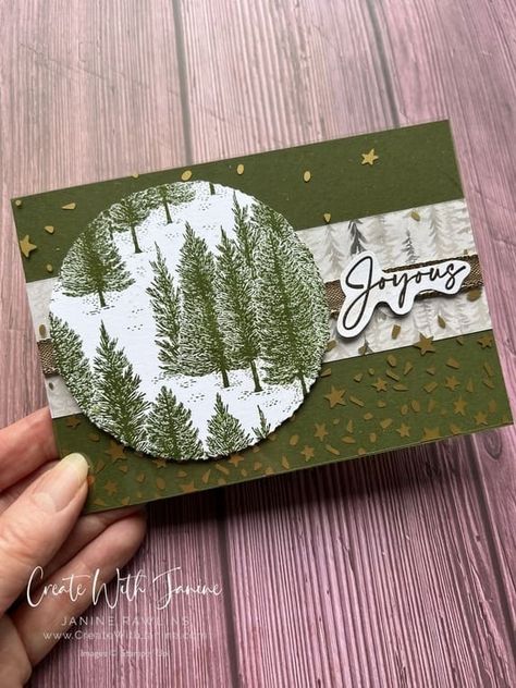 Stampin’ Up! Christmas Card Ideas Stampin Up Christmas Card Ideas, Tiny Christmas Trees, Christmas Card Ideas, Create Christmas Cards, Stamped Christmas Cards, 2024 Ideas, Stampin Up Christmas Cards, Tree Cards, Stampin Up Christmas