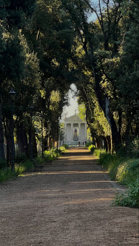 villa borghese, rome Borghese Gardens Rome, Rome Countryside, Rome In Spring, Rome Places, Rome Spring, Villa Borghese Rome, European Gardens, Italy Photoshoot, Borghese Gardens