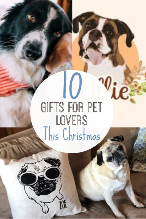 The gift ideas for pet lovers that you need this Christmas is in! You won't believe all of the presents your animal loving friend can receive! #giftsforpetlovers #holidaygifts Gifts For Friends Christmas, Christmas Secret Santa, Diy Stocking Stuffers, Diy Gifts For Mom, Friends Christmas, Boyfriend Diy, Super Gifts, Graduation Gifts For Her, Friend Christmas