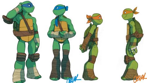 Tmnt 2012 Genderbend, Rottmnt Genderbend, Tmnt Genderbend, Tmnt Redesign, Female Ninja Turtle, Tmnt Au, 2012 Tmnt, Tmnt Fanart, Tmnt Girls