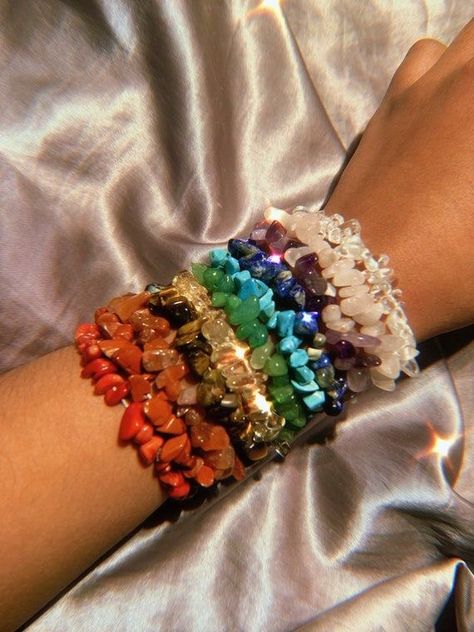 Girly Bracelets, Bracelets Etsy, Crystal Bead Jewelry, Earthy Jewelry, Healing Touch, Wrist Jewelry, Bead Charms Diy, Jewelry Accessories Ideas, Best Jewelry