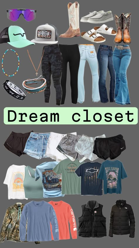 #dreamcloset #outfit Outfit Shuffles, Country Summer Outfits, Country Outfits Women, Cute Cowgirl Outfits, Casual Country Outfits, Southern Outfits, Country Style Outfits, Western Wear Outfits, Cute Country Outfits