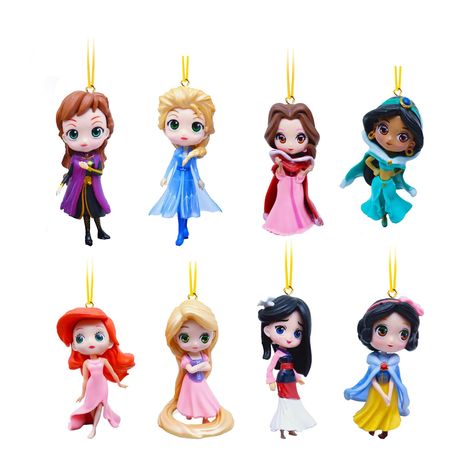 PRICES MAY VARY. 【Christmas Ornament Set】: Includes a set of 8 cute princess accessories and comes complete with a string for easy hanging. Each one is unique and looks just like a real princess. The delicate details are paired with an easy-to-use string to create the perfect Christmas tree ornament .The color is subject to the actual product. 【Lovely Princess design】:Beautiful and lovely Christmas princess design, representing good things and good wishes. Each pendant is different, and the 8 pr Disney Princess Christmas Tree, Princess Christmas Tree, Princess Accessories, Christmas Princess, Princess Christmas, Disney Christmas Tree, Princess Design, Lovely Princess, Disney Christmas Ornaments