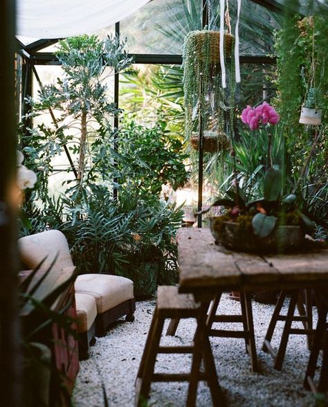 25 Beautiful Winter Gardens Integrated To Your Interior | Home Design And Interior Tibetan Interior, Garden Houses, Plant Parent, Bohemian House, Sweet Art, Indoor Gardens, Garden Greenhouse, Garden Rooms, Have Inspiration