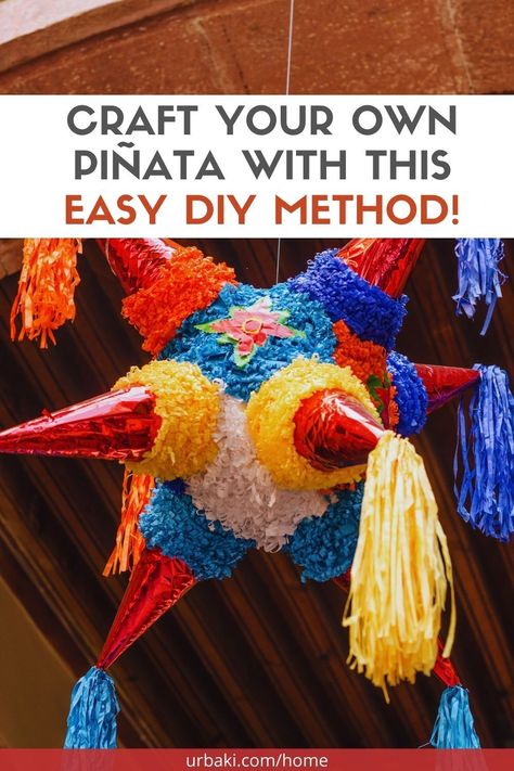 Who says making a piñata has to be a sticky, messy affair with endless layers of paper-mâché? We've got a fantastic trick up our sleeves: you can create a fabulous piñata using a simple cardboard box! What's more delightful than crafting your very own piñata and filling it with surprises? Plus, this method is perfect for both you and the kids, and it's way less messy than the traditional paper-mâché route. Whether it's a birthday bash or a summer soirée, a homemade piñata... How To Make A Pinata, Make Pinata, Homemade Piñata, Diy Pinatas, Homemade Pinata, Pinata Diy, Latino Culture, Piñata Ideas, Diy Pinata