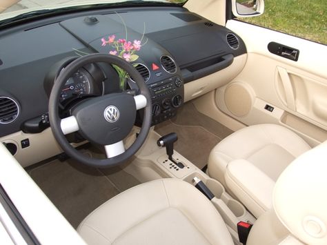 2005 - 2007 Interior 2005 Vw Beetle Convertible, Bettle Vw Interior, Volkswagen Beetle Interior Ideas, Volkswagen Beetle Inside, 2014 Beetle Volkswagen, 2007 Volkswagen Beetle, Volkswagen Beetle Convertible Interior, Volkswagen Beetle Interior Decor, Vw Beetle Interior Ideas