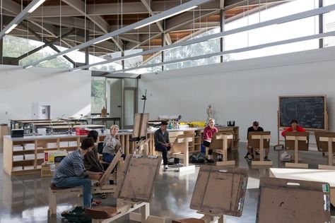 Why Architecture, Pomona College, Artist Workspace, College Classroom, Classroom Interior, College Architecture, Studios Architecture, Classroom Design, Architecture Photo