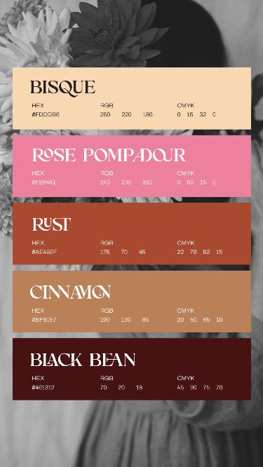 Color palette and branding design boost brand recognition, create a memorable impression and increase brand. #Colour_Palette_Beige_Color_Combos #Font_Color_Palette #Wine_Brand_Color_Palette #Color_Pallet_Inspiration Colour Palette Beige Color Combos, Font Color Palette, Pink & Brown, Pink And Red Website Design, Color Palette Wine Red, Beige And Pink Color Palette, Red Pink Brown Color Palette, Pink And Brown Branding, Red And Beige Color Palette