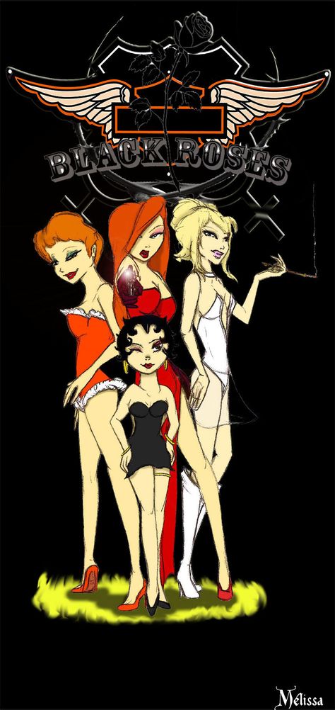 " Red hot riding Hood", #Jessica Rabbit, #Betty Boop, #Holli Would, Black roses~ #Pin-up Jessica Rabbit And Holly Would, Jessica Rabbit X Betty Boop, Betty Boop Jessica Rabbit, Betty Boop And Jessica Rabbit Fanart, Holli Would And Jessica Rabbit, Holly Would Aesthetic, Holli Would Fanart, Jessica Rabbit And Betty Boop, Betty Boop And Jessica Rabbit