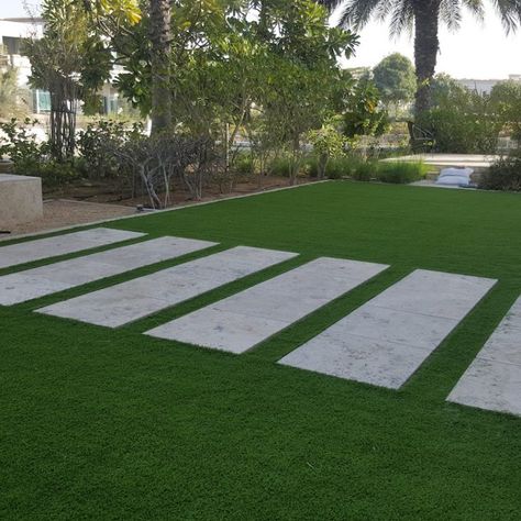 Artificial & Synthetic Grass in Dubai | Best Fake Lawn Grass Dubai Synthetic Grass Ideas, Synthetic Grass Front Yard, Grassless Backyard, Fake Grass Backyard, Gardener Tattoo, Artificial Grass Patio, Pool Concrete, Artificial Grass Garden, Grass Backyard