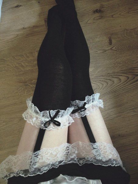 Stockings Outfit, Lace Stockings, Mia 3, Garters, Just Girly Things, Dream Clothes, Aesthetic Clothes, Pretty Outfits, Fashion Inspo Outfits