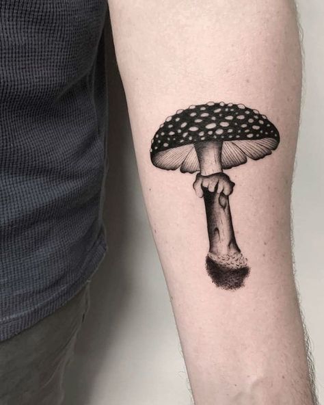 Gladiolus Tattoo, Charm Tattoo, Mushroom Tattoo, Monster Tattoo, Mushroom Tattoos, Omerta Tattoo, Back Of Shoulder Tattoo, Ring Tattoos, Traditional Tattoo Art