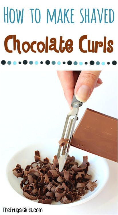 Chocolate Garnishes, Chocolate Work, Frugal Girls, Chocolate Curls, Modeling Chocolate, Hot Chocolate Bars, Chocolate Decorations, Cakes Cupcakes, Cake Decorating Tips