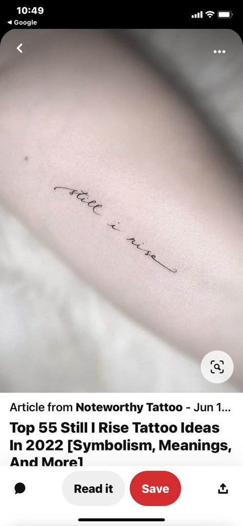 Still I Rise Tatoos, Still I Rise Tattoo Ideas Fonts, I Will Rise Tattoo, And Still I Rise Tattoo, Still I Rise Tattoo Fonts, So Will I Tattoo, Still I Rise Tattoo Ideas, I Rise Tattoo, Still I Rise Tattoo