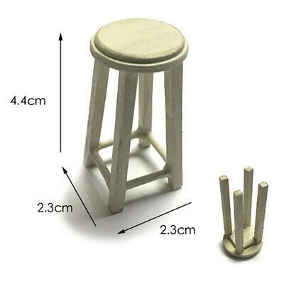 ^^^ 1/12 Dollhouse Miniature Accessories Mini Wooden Stool Chair material pack DU https://ift.tt/2HjUzrH Chair Model Making, Chair Miniature, Miniature Bar, Farmhouse Stools, Dolls Furniture, Island Chairs, Dollhouse Chair, Miniature Dollhouse Accessories, Mini Chair