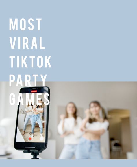 21 TikTok Party Games and Challenges - Fun Party Pop Tik Tok Games With Friends, Tik Tok Party Games, Tiktok Party Games, Tik Tok Games, House Party Games, Tiktok Games, Party Games Group, Fun Icebreaker Games, Tiktok Party