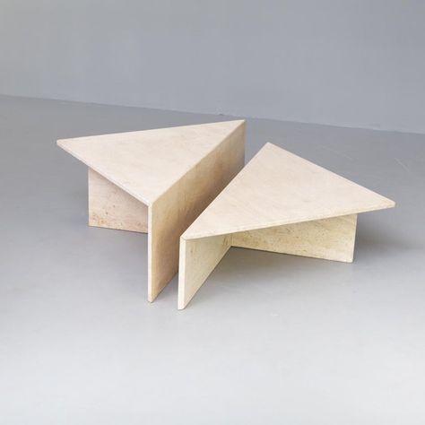 Triangle Marble Coffee Table, Triangle Table Design, Triangular Coffee Table, Triangle Furniture, Concept Table, Triangular Table, Triangle Table, Triangle Coffee Table, Geometric Coffee Table