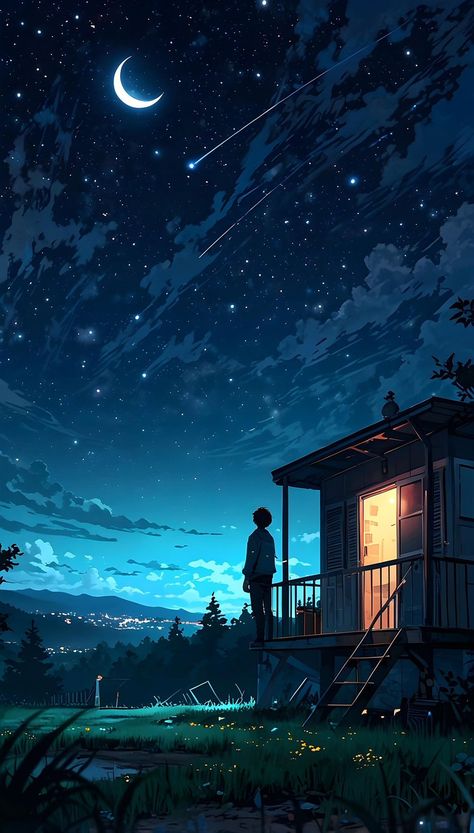 Dreamy Artwork, Arte Van Gogh, Recent Anime, Shri Ganesh, Dreamy Landscapes, Ganesh Images, Cool Anime Backgrounds, Photo To Cartoon, Watch Dial