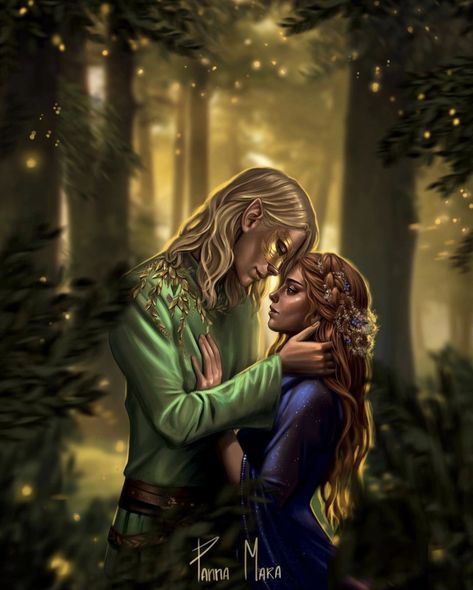 Acotar Tamlin And Feyre, Acotar Fanart Tamlin And Feyre, Feyre Tamlin, Tam Lin, Acotar Funny, Sarah J Maas Books, Time Art, Look At The Stars, Throne Of Glass