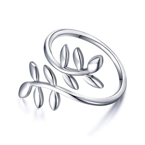 Silver wrap ring