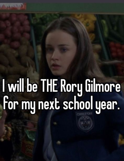 Gilmore Girls Rory, Be The Main Character, Estilo Rory Gilmore, Academic Validation, Make School, Mysterious Girl, Academic Motivation, Study Motivation Quotes, Girl Boss Quotes