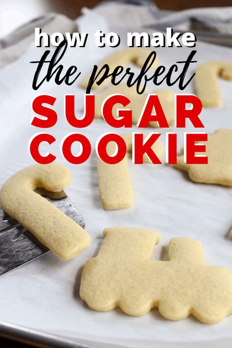 Easy cut out sugar cookie recipe that is perfect for Christmas, Easter, Valentine's day and every holiday. This recipe creates a super soft and chewy cookie. #sugarcookie #cookie #cleverlysimple Sugar Cooking Icing, Cut Out Sugar Cookie Recipe, Cut Out Sugar, Chocolate Chip Shortbread Cookies, Salted Caramel Mocha, Perfect Sugar Cookies, Sugar Cookie Recipe Easy, Best Sugar Cookie Recipe, Caramel Pretzels