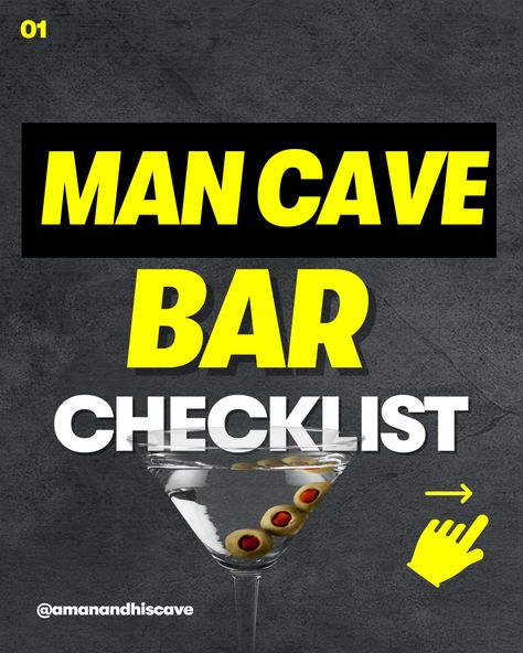 Setting up a home bar in your man cave is an essential part of any fella's lair. It's the perfect spot to mix up some classic cocktails or experiment with new ones. 🍸🍹 To make sure you have all of your necessary supplies, stock up on bar essentials- like these! ☝️ #bar #checklist #barmusthaves #kegerator #barfridge #amanandhiscave #amanandhiscaveau #aussiemancave #mancave #mancaveinspos #mancaveideas Bar Checklist, Ultimate Man Cave, Beer Dispenser, Beer Keg, Backyard Bar, Bar Fridges, Bar Essentials, Beer Taps, Man Cave Bar