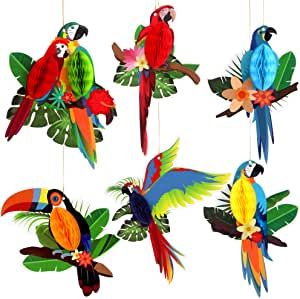 Caribbean Party Decorations, Caribbean Decorations, Tropisk Fest, Jungle Theme Decorations, Jungle Decorations, Luau Decorations, Hawaiian Party Theme, Luau Party Supplies, Luau Party Decorations