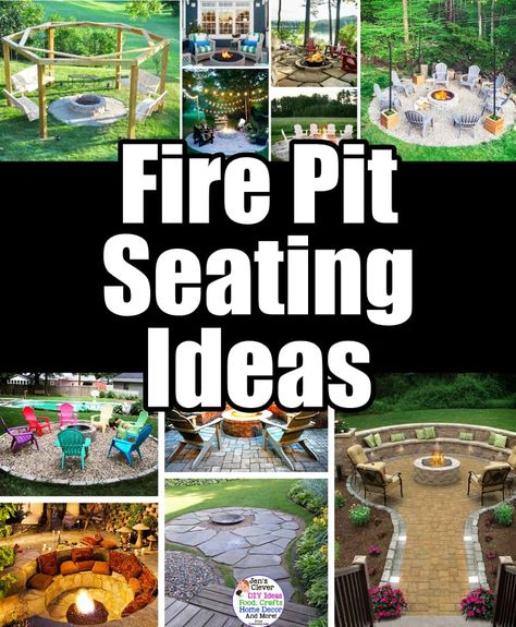 Homemade Fire Pit, Backyard Firepit Area, In Ground Fire Pit, Cheap Fire Pit, Fire Pit Plans, Make A Fire Pit, Outdoor Fire Pit Seating, Outdoor Fire Pit Area, Fire Pit Seating Area