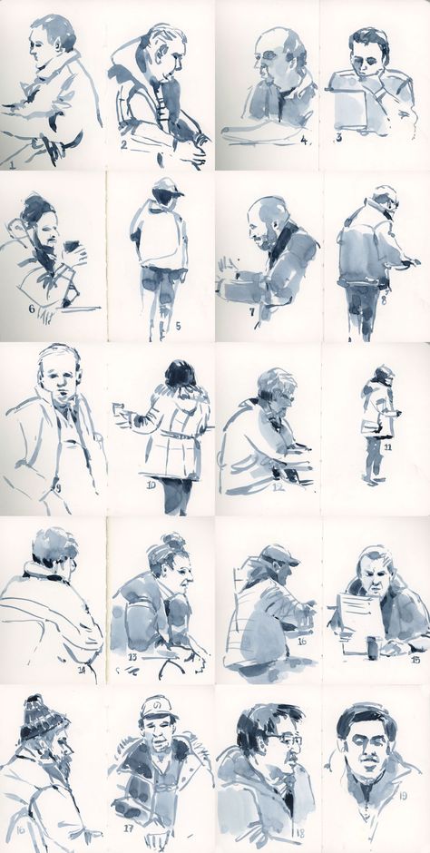 Human Figure Sketches, Observational Drawing, The Sketchbook, Sketches Of People, Figure Sketching, Seni Cat Air, Painting People, 인물 드로잉, 수채화 그림