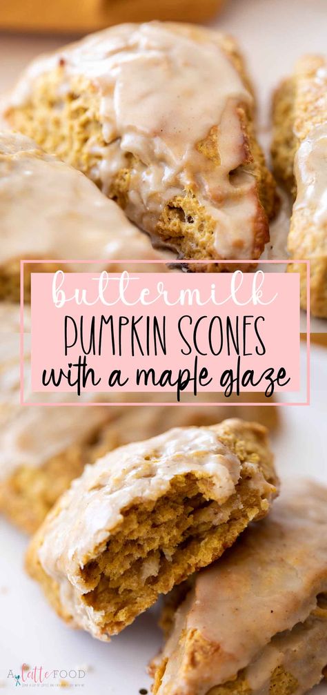 Anna Olson Pumpkin Scones, Pumpkin Brown Sugar Scones, Pumpkin Pie Scones, Best Pumpkin Scones, Scones Made With Buttermilk, Pumpkin Maple Scones, Maple Pumpkin Scones, Buttermilk Pumpkin Scones, Pumpkin Spice Scones Recipe