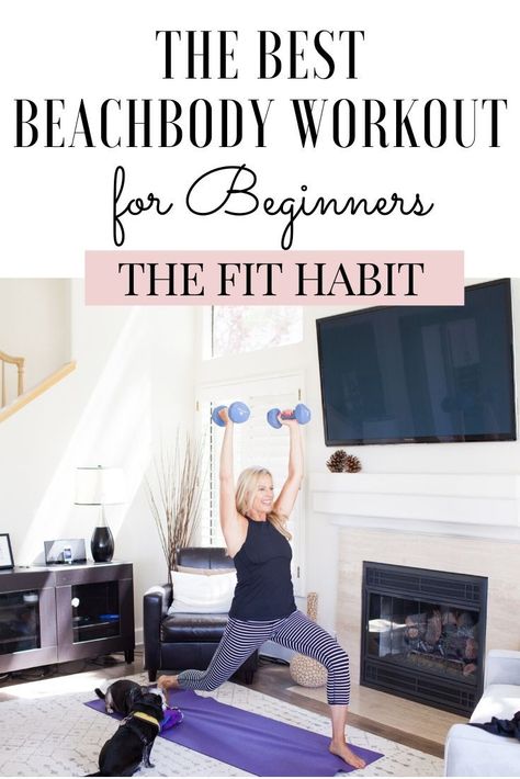 Best Beachbody Workout for Beginners | Where to start if you're just getting started with a fitness program Beach Body Workout Plan, Best Home Workouts, Home Workouts For Beginners, Easy Workouts For Beginners, Beachbody Workout, Beachbody Programs, Workouts For Beginners, Workout Room Home, Workout List