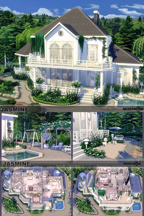 Sims 4 Houses Large, Sims 4 House 40 X 30, 4 Bedroom Sims 4 House, Sims Legacy House, Sims 4 Houses 40x30, Sims 4 Gazebo, Sims Basegame House, Sims 4 Large House, Sims 4 Modern House Download