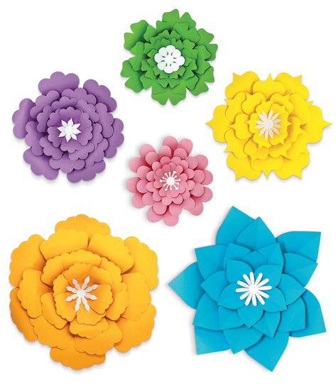 PRICES MAY VARY. Colorful Paper Flowers: Add some vibrant spring decorations to your party, office décor, or classroom décor with Creatively Inspired 3-D Paper Flower Spring Bulletin Board Decorations! Paper Flowers Decorations for Wall: Flower decorations are perfect for any occasion! Create a flower wall or flower backdrop for any party, decorate your cork board and bulletin board for Spring, and so much more. Flower Wall Decals Dimensions: Each of the paper flowers is made from durable cardst 3d Paper Flowers, Spring Bulletin, Board Party, Carson Dellosa, Flower Wall Wedding, Spring Decorations, Bulletin Board Decor, Large Paper Flowers, Colorful Paper