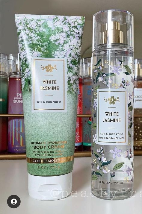 White Jasmine Bath And Body Works, Body Supplements, Jasmine Perfume, Jasmine Fragrance, Crochet Necklace Pattern, Bath And Body Work, Bath And Body Works Perfume, Fragrance Lotion, Perfume Scents