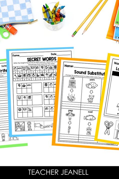 Maximize learning in your kindergarten classroom with this HMH Into Reading Structured Literacy Supplement! Tailored to enhance the HMH curriculum, this no-prep resource deepens understanding of spelling and phonics. Ideal for centers, homework, or independent learning, it offers engaging activities that reinforce key concepts. Save time and enrich your teaching toolkit with this essential supplement, helping your students excel in phonics and spelling. #KindergartenPhonics #ReadingSkills Into Reading Kindergarten, Hmh Into Reading, Kindergarten Spelling, Reading Kindergarten, Structured Literacy, Beginning Sound, Phonics Kindergarten, Learning Journey, Kindergarten Reading