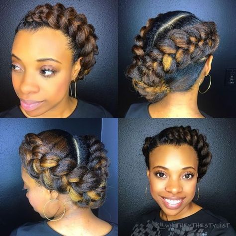 Different Styles Of Braids, Styles Of Braids, Goddess Hairstyle, Side Bun Updo, Braids And Twists, Braid Twist, Halo Braids, Halo Braid, Side Bun