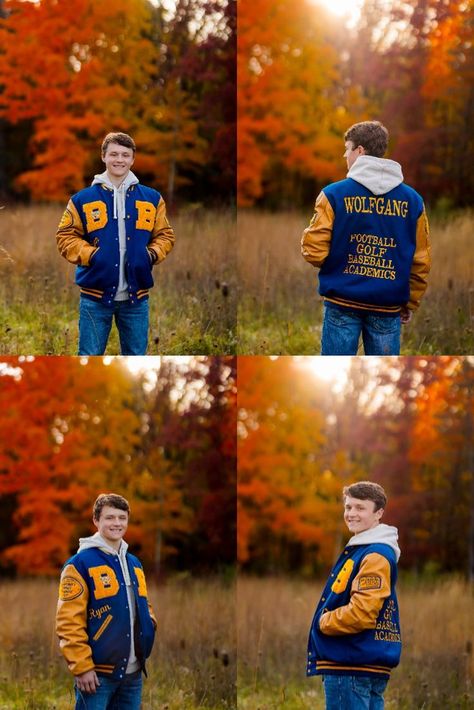 Letterman Jacket Pictures, Creative Senior Pictures, Senior Photos Boys, Senior Boy Poses, Male Senior Pictures, Senior Photo Poses, Graduation Picture Poses, Senior Pictures Boys, Senior Guys