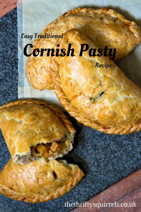 Traditional Cornish Pasty Recipe, British Christmas Dinner, Cornish Pasty Recipe, Cornish Pastry, Pasty Recipe, Sweet N Sour Pork Recipe, Cornish Pasty, Pasties Recipes, British Christmas