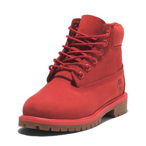 PRICES MAY VARY. Premium Timberland leather upper We are a member of the Leather Working Group Lace-up style 200 grams of PrimaLoft insulation Padded collar Timberland Premium, Timberland Kids, Fashion Media, Kids Luggage, Waterproof Boots, Timberland Boots, Boys Shoes, Up Styles, Leather Working