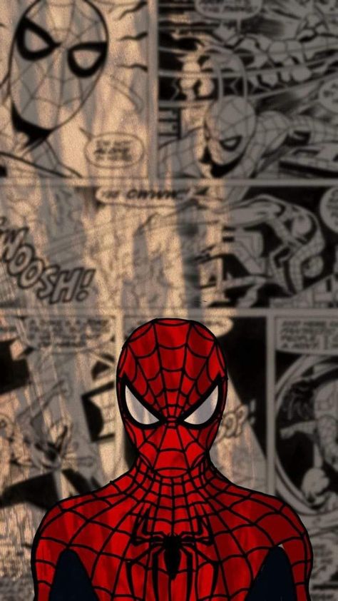 Comic Spider Man Wallpaper, Comic Wallpaper Aesthetic, Wallpaper Iphone Spiderman, Spiderman Aesthetic Wallpaper, Spidey Wallpapers, Spiderman Wallpaper Aesthetic, Spider Man Wallpaper Iphone, Spiderman Wallpaper Iphone, Marvel Spiderman Comic