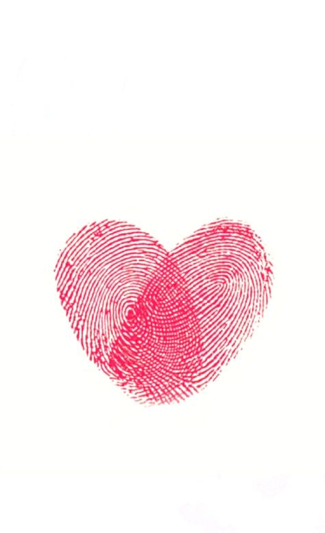 Fingerprint Heart Canvas, Valentine Heart Drawing, Thumb Print Heart, Valentines Day Drawing Ideas, Canva Valentines, Finger Print Heart, Heart Thumbprint, Thumbprint Heart, Heart Fingerprint