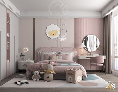 Luxury Kids Bedroom, Bilik Idaman, Kids Room Interior Design, Modern Luxury Bedroom, Kids Bedroom Designs, Kids Interior Room, Luxury Bedroom Master, Girl Bedroom Designs, Bedroom Bed Design