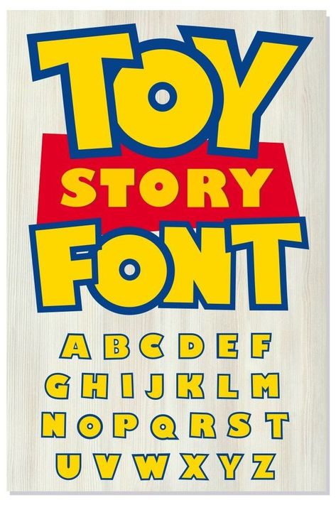 Toy Story Font Free Download Toy Story Font, Diy Fonts, Story Logo, Toy Story Svg, Toy Story Room, Alfabet Font, Toy Story Party Decorations, Toy Story Theme, Kartu Valentine