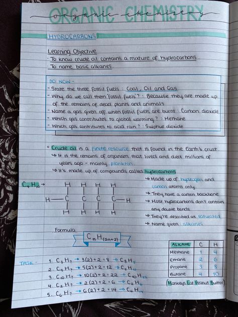 How To Make Notes For Studying Chemistry, Chimestry Notes, Aesthetic Notes For Science, Organic Chemistry Notes Aesthetic, Notes Aesthetic Chemistry, Blue Aesthetic Notes, Notes For Chemistry, Chemistry Notes Aesthetic, Organic Chemistry Aesthetic