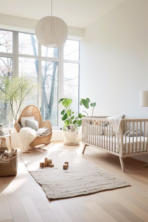 Minimal Neutral Nursery, Neutral Minimalist Nursery Ideas, Minimalist Nursery Ideas Gender Neutral, Minimal Nursery Ideas, Zen Nursery Ideas, Minimal Baby Room, Zen Nursery, Minimalist Nursery Ideas, Nursery Minimal