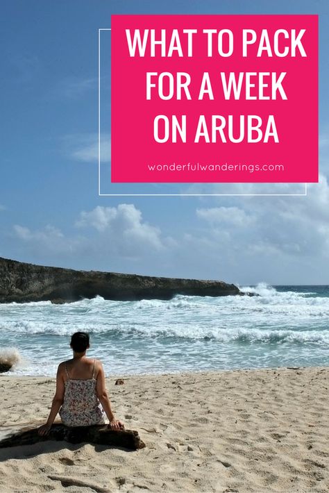 Planning a vacation on Aruba? Don't forget to pack these things! What To Wear In Aruba, Pack For A Week, Netherlands Travel Destinations, Aruba Honeymoon, Aruba Travel, Beautiful Countries, Planning A Vacation, Countries In Europe, Packing List For Vacation