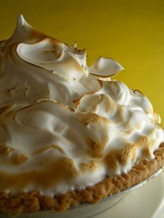 Mile High Lemon Meringue Pie