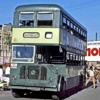 The famous double-decker buses, No 7 from Secunderabad to Afzalganj. Fare 20 or 25 paisa. RTC buses have number plates that end with ‘’Z’’. Interesting story for this. The “Z” in the number plates stands for Zahra Begum, mother of the last ruler of the erstwhile Hyderabad State, Mir Osman Ali Khan, Nizam VII. In June of 1932 the Nizam's Road Transport was established. Hyderabad State, Field Marshal, Interesting Story, Road Transport, Number Plates, History Of India, Double Decker Bus, Ali Khan, Historical Pictures