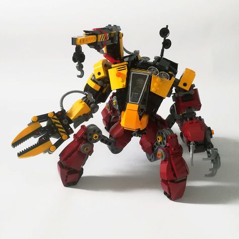 Lego Inventions, Lego Insects, Lego Cyberpunk, Lego Bots, Lego Sculptures, Amazing Lego Creations, Lego Mechs, Lego Robot, Lego Minifigs